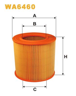 WIX FILTERS Воздушный фильтр WA6460